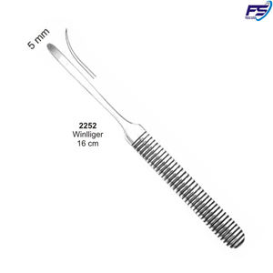 Ciseaux à os pointe ronde 4mm Partsch 17cm dentaire, set, chirurgical, instruments - Product Image 6