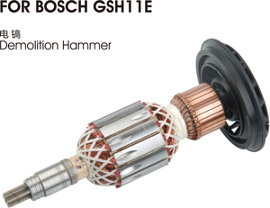 PIÈCES DE RECHANGE POUR OUTILS ÉLECTRIQUES Adaptées au rotor/armature de marteau de démolition BOSH GBH11E - Product Image 2