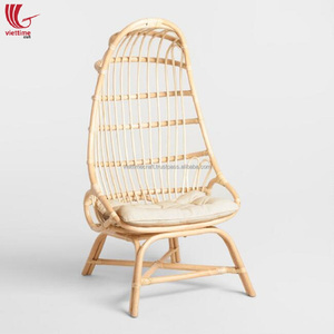 HOT TREND Eco-Friendly Storage <b>Basket</b> Cushion Swivel Standing <b>Egg</b> Shape Nature Elegant Colors Fashionable Design Customizable - Product Image 1