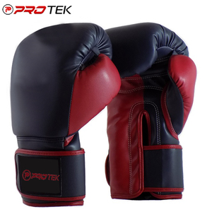 Guantes de cuero PU Premium cómodos y personalizados, equipo de entrenamiento de alta calidad para artes marciales y boxeo - Product Image 4