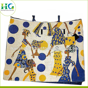 Sac fourre-tout en jute nouvellement conçu avec logo personnalisé cadeau d'affaires promotionnel au meilleur prix - Product Image 4
