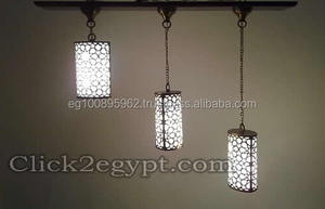 BR375 Colgante de isla lineal de latón envejecido Diseño moderno-tradicional para iluminación del hogar para accesorio de techo escalonado o candelabro - Product Image 3