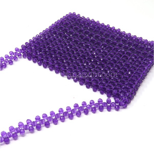 Handmade Casual Tote Women's Wedding <b>Clutch</b> Single Plain Hand Beaded Bag with <b>Pearl</b> Beading Customized Size Open - Product Image 4