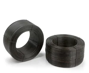 Construcción de alta calidad de corte de hierro de vinculante corbata 16 calibre alambre recocido negro