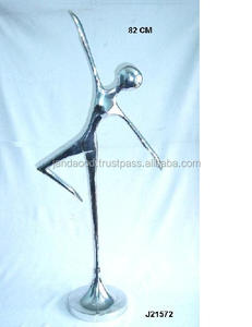 Tapis Décoration de la Maison Figurine en Métal Aluminium Mains étirées Miroir Sculpture Polonaise Modèle Technique d'impression - Product Image 3