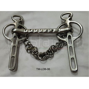Horse Liverpool Driving Bit Copper Mouth Stainless Steel High Quality <b>Equestrian</b> for Training Carriage Comfortable TM STAR Model - Product Image 2
