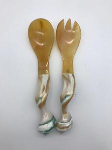 Cuillère en coquillage naturel / Cuillère à caviar de perle - Product Image 4