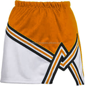 Colorful <b>Black</b>, White Contrast Cheerleading <b>Skirt</b> - Product Image 6
