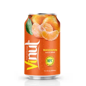 Bevanda di succo di mandarino in scatola da 330ml di alta qualità