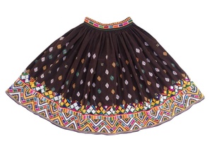 Wholesale traditional hand embroidered gypsy banjara <b>skirt</b> rare handmade tribal rabari ghagra - Product Image 2