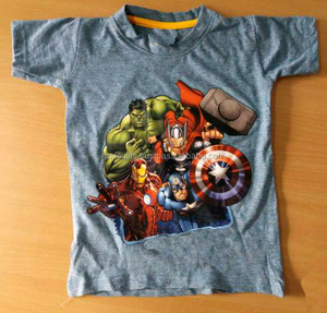 OEM Eco-Friendly Anti-Pilling Funny Solid 100% Cotton Boys <b>Tshirt</b> <b>Cheap</b> Wholesale Alibaba Vintage Style Breathable Plus Size - Product Image 5