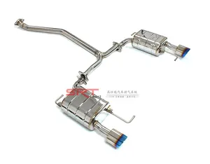 For Mazda 3/MX-5/FGK exhaust pipe customized exhaust system for mazda cars