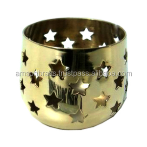 Bougeoir centres de mariage et décorations de table Bougie bol votif Finitions grises Bougeoir Design anti-rides - Product Image 6