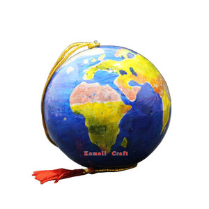 Adorno de Navidad DE LA TIERRA pintado a mano 2025 planeta decoración bola adorno decoración de vacaciones - Product Image 1