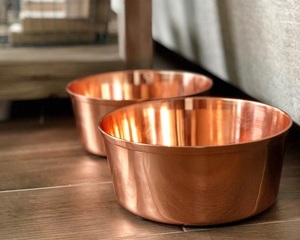 Cuenco de cobre puro para perro - Product Image 2