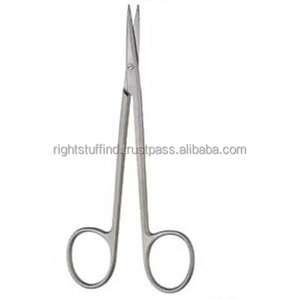 Tijeras Delicadas de 12 cm, Afiladas, de Acero Inoxidable de Alta Calidad, Instrumentos Médicos Quirúrgicos - Product Image 1