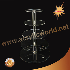 Factory Hot sale custom made acrylic <b>cupcake</b> <b>stand</b> acrylic wedding cake <b>stand</b> - Product Image 3
