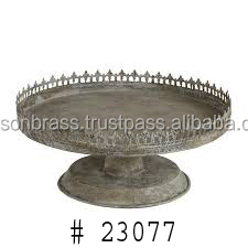 Support à Cupcake Présentoir à Dessert Support à Gâteau de Service Vaisselle Ronde Galvanisée de Haute Qualité Support à Dessert à Cupcake - Product Image 5
