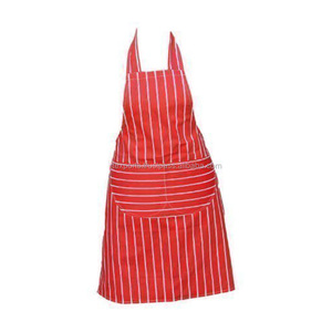 Delantal de cocina unisex de calidad superior precio al por mayor 100% algodón logotipo preposicional Chef delantal de cocina - Product Image 1