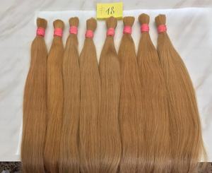 Tendance Couleur Blonde Cheveux Slaves Extensions de Cheveux Humains de Haute Qualité Usine Directe - Product Image 6