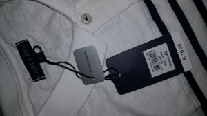 Bangladesh Garments Camisa de algodón informal para hombres Diseño de Polo a rayas horizontales para la temporada de primavera Uso para adultos Envío de lote de existencias - Product Image 2