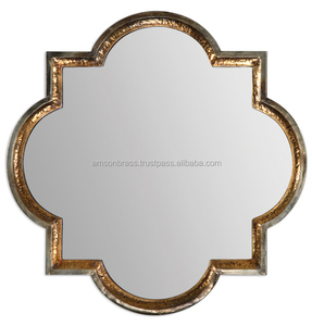 Miroir de luxe en métal massif, grand format, décoration de la maison - Product Image 6