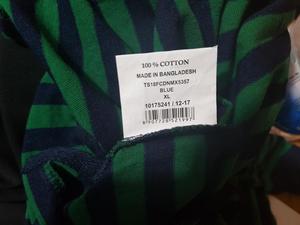 Polo pour hommes du Bangladesh Vêtements en coton de haute qualité avec bande de couleur pour le printemps - Product Image 6