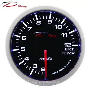 เกจวัดอุณหภูมิไอเสียรถยนต์ 52 มม. WS Depo Racing Japan 12V - Product Image 2