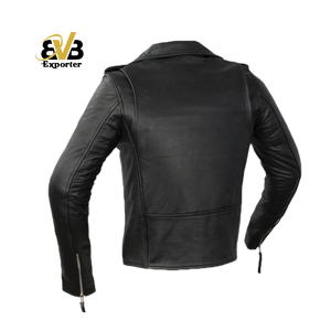 Vestes de motard en cuir véritable de vache, classiques, personnalisées de haute qualité, vestes en cuir, de marque personnalisées - Product Image 2