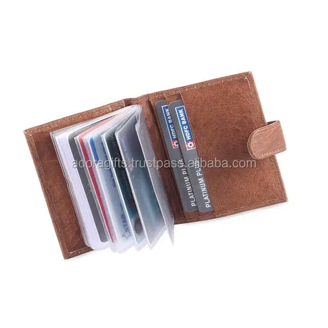 RFID Blocking Plastic Sheets Credit Card Holder For Protect Information from Hacker