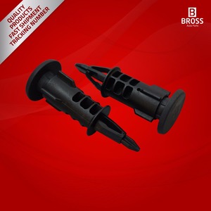 BCF5048 Tailgate Stopper Bracket Clips 2-Piece <b>Boot</b> Body Parts for 8200401454 - Product Image 2
