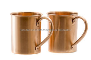 Tasse de mule en cuivre de conception classique pour boissons avantages de santé ayurvédiques tasses en cuivre décor à la maison tasse de mule de cocktail de table personnalisée - Product Image 3
