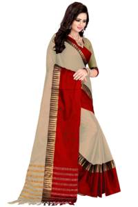 Saree traditionnel indien en soie ApparelGarment - Product Image 3