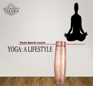 ขวดน้ำทองแดงทำมือจากอินเดีย ขนาด 33 ออนซ์ ป้องกันการรั่วซึม ปราศจากสาร BPA ขายดี - Product Image 6