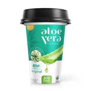 Melhor preço do fornecedor natural da bebidas do vietnã 330 ml copo pp aloe vera suco