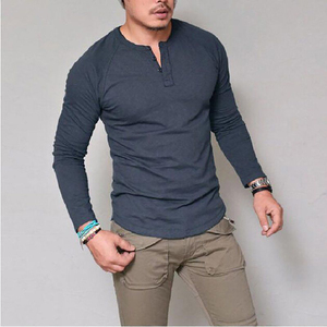 เสื้อยืดคอวีผู้ชาย,เสื้อปากีสถานติดโลโก้ได้ตามต้องการ - Product Image 4