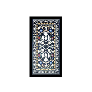 Pietra Dura Stone Inlay Center Dining Marble Table Top - Product Image 1