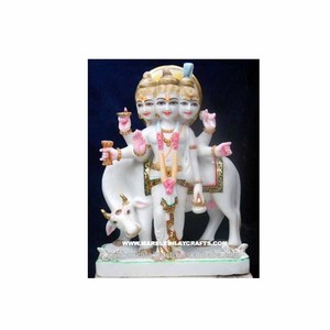 Marble Dattatreya Murti Trimukhi - Product Image 1