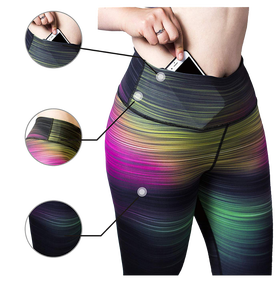 Leggings de yoga taille haute avec coutures collants d'entraînement avec logo personnalisé pour femmes, idéaux pour le yoga, la gym et les modes de vie actifs - Product Image 4