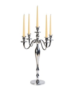 Tall Silver Plated <b>Candelabra</b> for Home Decoration Office Decoration Wedding Decoration - Product Image 6