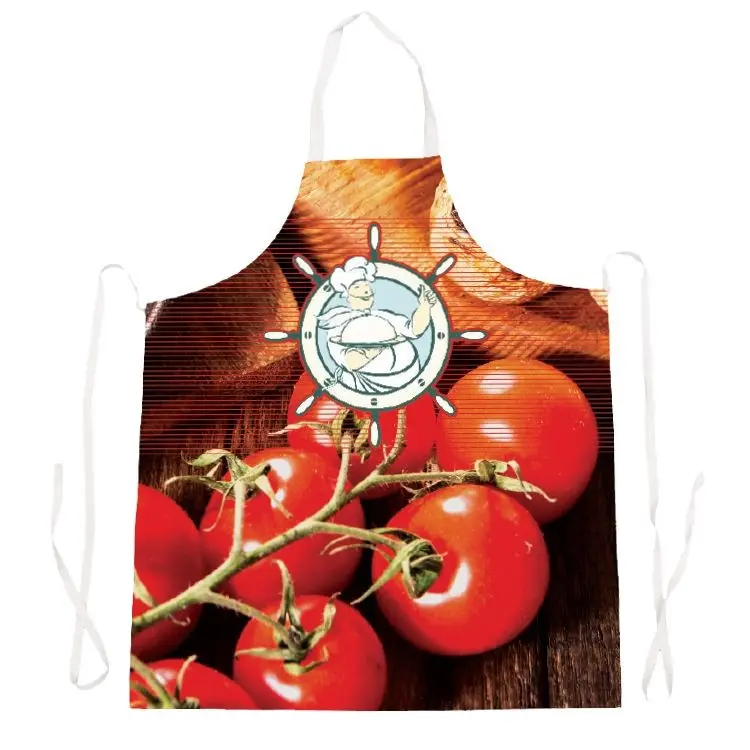 Full Color Print Sublimated All-Purpose Apron - made from polyester, measures 28" x 30" and comes with your logo