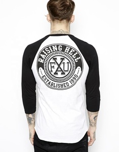 T-shirt à col rond personnalisé surdimensionné pour hommes de grande taille de haute qualité manches raglan tricoté imprimé animal écologique fabriqué - Product Image 3