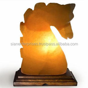 โคมไฟม้าเกลือหิมาลายันทำด้วยมือจากธรรมชาติสำหรับผลิตภัณฑ์ตกแต่ง-งานฝีมือตามธรรมชาติของวิสาหกิจ - Product Image 2