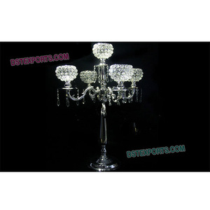 Centre de table de mariage indien en cristal,, pour mariage, Center de table, original, nouvelle collection - Product Image 1