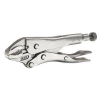 Pince à bec courbé universelle professionnelle avec poignées de type européen/américain, tailles 5''/7''/10'', qualité industrielle, sertissage, logo OEM