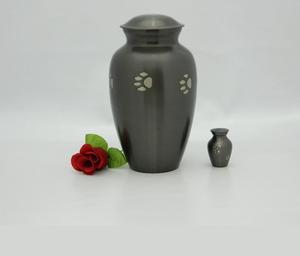 Wholesale <b>Pet</b> Cremation <b>Urns</b> Engraved Lettering Cremation Memorial <b>Urns</b> for <b>Pets</b> Brass Metal Adult Cremation <b>Urns</b> - Product Image 5