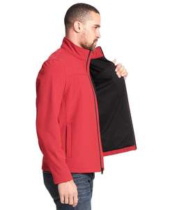 Bulk Custom Men Safety Waterproof Nylon Ski Hiking Polyamide Softshell Jacket & Coat - Product Image 6