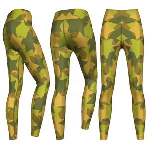 Mallas ajustadas con estampado Digital para mujer, Leggings ajustados con opción de logotipo personalizado, para correr, gimnasio y Deportes - Product Image 4