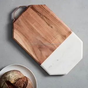 Yeni sıcak ürün özel yüksek kaliteli peynir kesme tahtası seti mermer ve ahşap tepsi mutfak meyve ve sebze doğrama tahtası