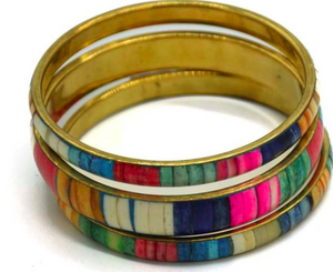 Hot Selling Bone and Brass Fashion <b>Bangles</b> <b>Set</b> - Product Image 1